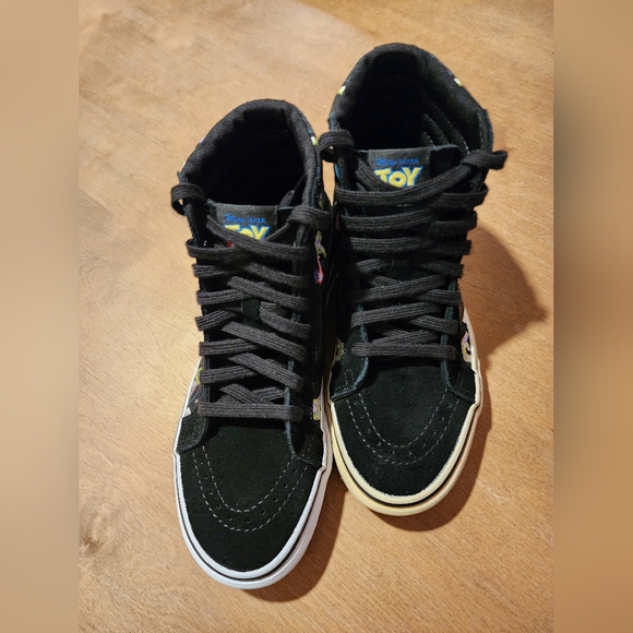 Vans Disney Toy Story Sk8 Hi Pixar Buzz Lightyear Suede Shoes Size Men’s 5.5 - Picture 2 of 11